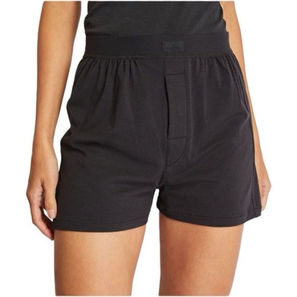 🌻SKIMS Boyfriend Loose Boxer in Onyx Black | Womens XXS/XS